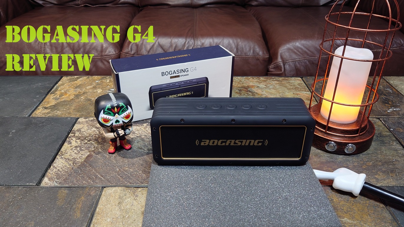 Watch Bogasing G4 Bluetooth Speaker ﹙TWS Compatible﹚- Review